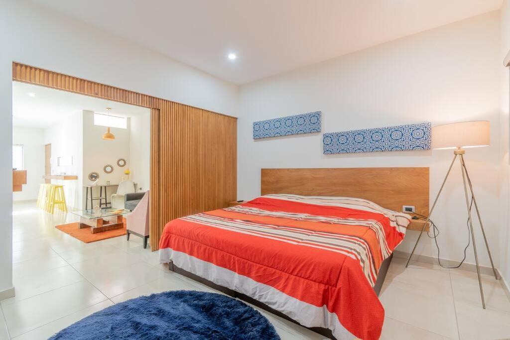 Loft Lujoso Y Moderno Con Cama King En Centrico Historico Apartment Durango Luaran gambar