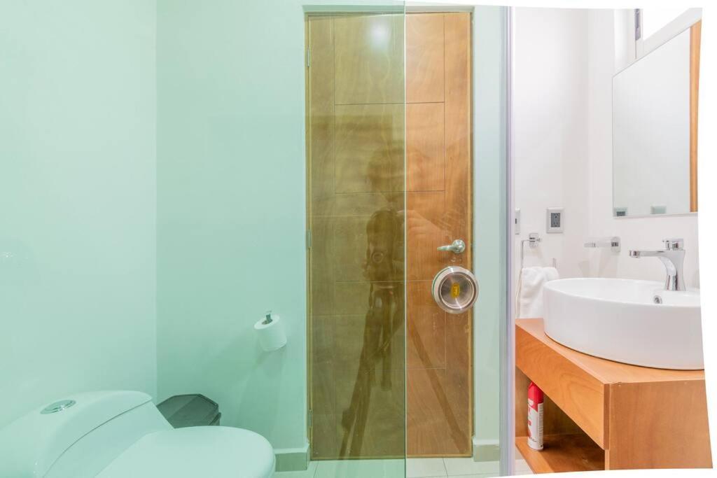 Loft Lujoso Y Moderno Con Cama King En Centrico Historico Apartment Durango Luaran gambar