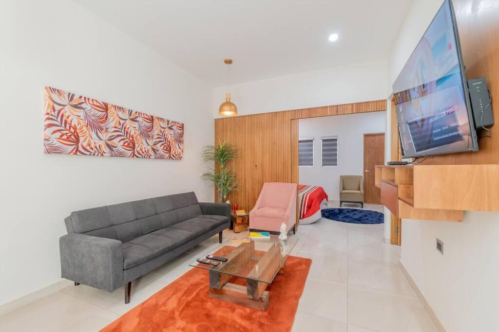 Loft Lujoso Y Moderno Con Cama King En Centrico Historico Apartment Durango Luaran gambar